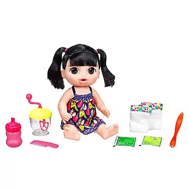 Baby Alive Sweet Spoonfuls Baby (Black Straight Hair)