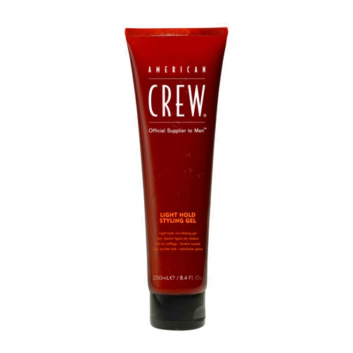 American Crew Men's Hair Gel, Light Hold with Low Shine, Styling Product Gift for Him, 8.4 Fl Oz