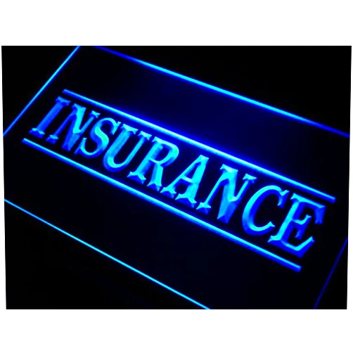 ADVPRO Insurance Services LED Sign Neon Light Sign Display i341-b(c)