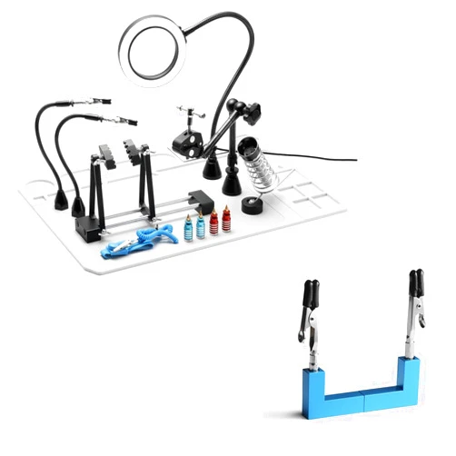 SainSmart 2-in-1 Magnetic Helping Hands + SainSmart Magnetic Soldering Helping Hands