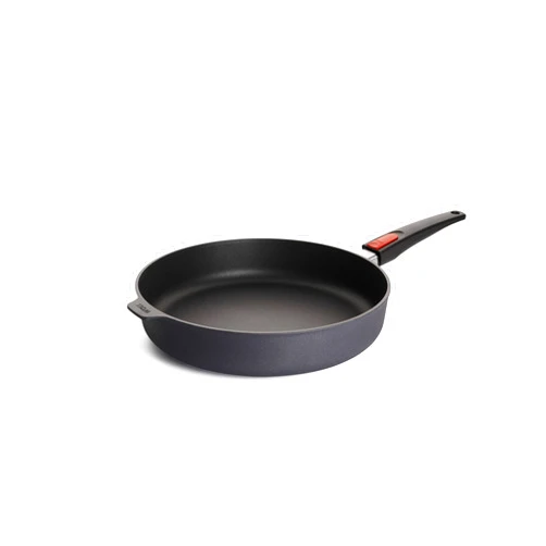 Woll Diamond Lite high rim pan - inductive -, diameter 32 cm, 7 cm high, with removable handle - suitable for all types of stoves, cast aluminum, non-stick coating, oven-safe, anthracite, 1 piece