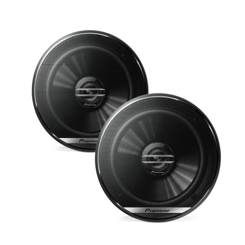 Pioneer TS-G1620F, 2-Way Car Audio Speakers, Full Range, Clear Sound Quality, Easy Installation and Enhanced Bass Response, 6.5” Speakers