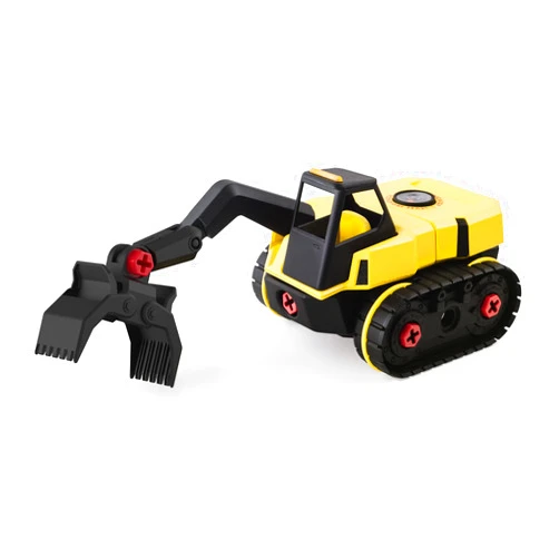 Red Toolbox Stanley Jr. XL Claw Truck Take-Apart Kit: Big Build Fun for Kids 3 and Up, Unleash Engineering Skills and Creativity