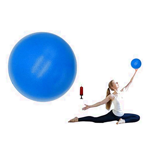 CIZEBO Small Exercise Ball for Between Knees, 6 inch Pilates Ball with Pump, Mini Yoga Core Ball Physical Therapy