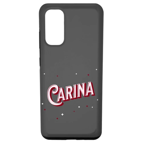 Carina Name Mädchen und Frauen Galaxy S20 Carina Name Personalised Case