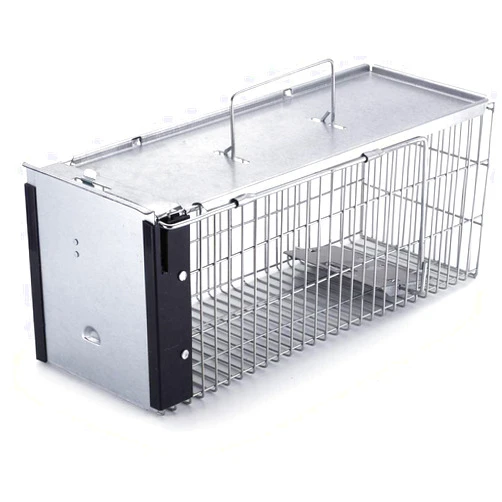 Faicuk Heavy Duty Squirrel Trap Chipmunk Trap Rat Trap and Other Similar-Size Rodents - 16.3” x 6” x 6.7”