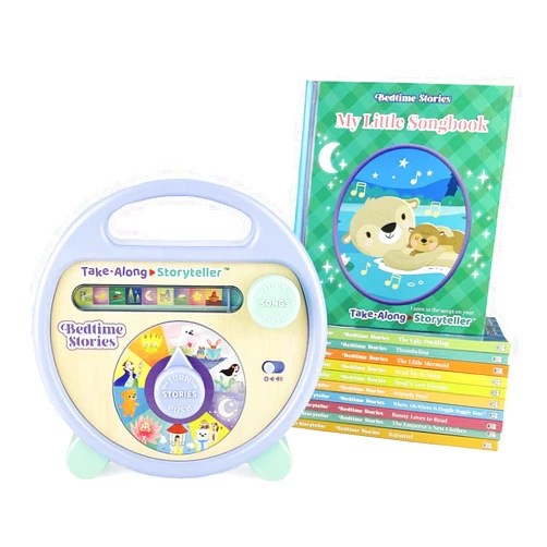 By Cottage Door Press (Author) Take-Along Storyteller Bedtime Stories Interactive Electronic Take Along Storyteller with 11 Books, Ages 3-8