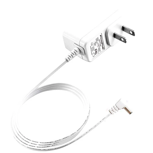 PLUSPOE 6V AC Adapter for Omron Blood Pressure Monitor Hem-ADPTW5, USA UL Listed Extra Long 6.6 Ft Cord Healthcare 5 7 10 Series BP5100 BP5250 BP5450 Charger Replacement Power Supply Cord, White