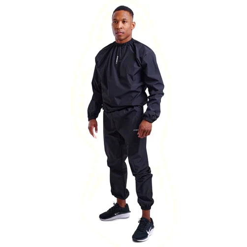BOXRAW Hagler Professional Sauna Suit 1.0 Top & Bottoms Non Rip Weight Loss Sweat Suit Boxing MMA Training Gym