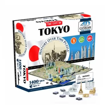 4D Cityscape Tokyo Time Puzzle Tokyo, Japan