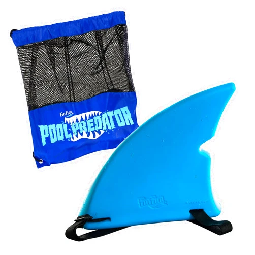 Fin Fun Shark Fin for Swimming and Costume Travel Bag Included