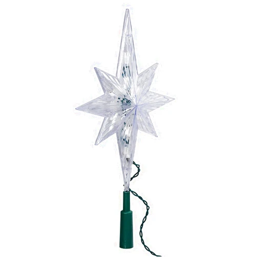Kurt S. Adler Kurt Adler UL1941C 10 Light Indoor 11-Inch Bethlehem Star Treetop