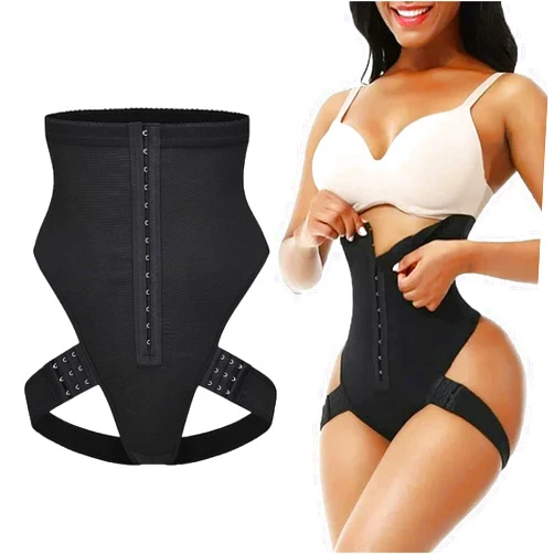 Sipandg Trim Shape Curve Enhancer Women High Waist Tummy Control Panties Slimming Shapewear Padded Hip Enchancer Butt Lifter