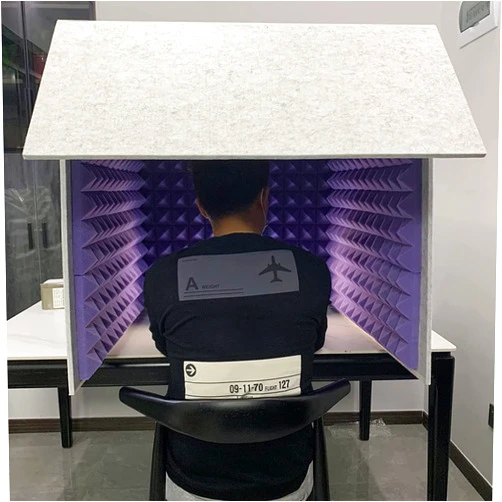 ENNEM Sound Proof Foam Panels, Acoustic Foam Panels, for simple soundproof rooms Soundproof walls/soundproof sheets Soundproofing microphones, recording sound absorbing material (Color : Purple 1)