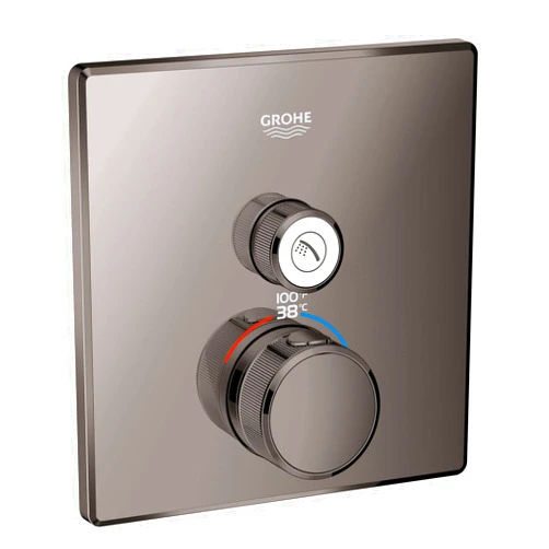 GROHE 29140A00 Grohtherm Valve Trim, Hard Graphite
