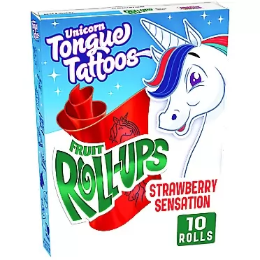 Betty Crocker Snacks Betty Crocker Fruit Snacks, Fruit Roll-Ups, Strawberry Sensation, 10 ct, 15 oz