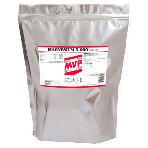 MVP Magnesium 5,000 (10lb) Calming/Metabolism/Muscle Function Support for Horses
