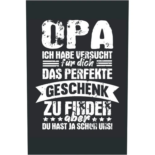 German Edition by Lunas Opa Zubehör (Author) Opa das Perfekte Geschenk sind Wir!: Großvater Opa Notizbuch (liniert) Opi Rente Vintage (German Edition)