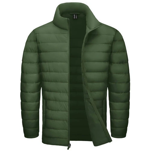 TACVASEN Puffer Jacket for Men Winter Warm Winter Lightweight Coat Water Repellent Windproof Insulated Jacket