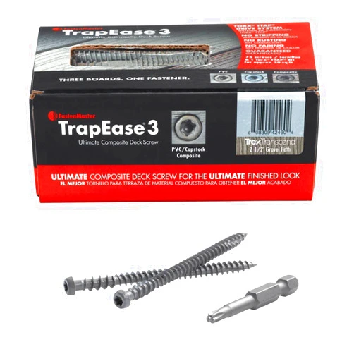 FASTENMASTER Deck Screw Comp Spcd Rum