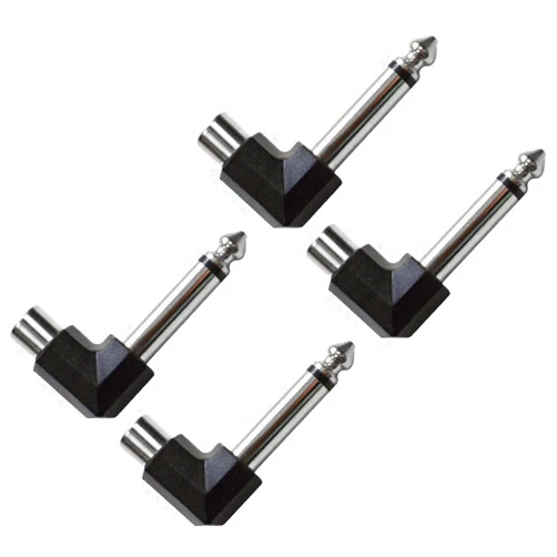 Seismic Audio - SAPT102-4Pack - 4 Pack of RCA Female to 1/4