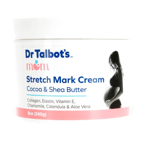 Dr. Talbot's Dr Talbot’s Mom Stretch Mark Cream, Collagen, Elastin, Cocoa Butter, Shea Butter, Vitamin E, Chamomile, Calendula and Aloe Vera for Stretchmarks, Paraben and Phthalate Free, Safe for Pregnancy