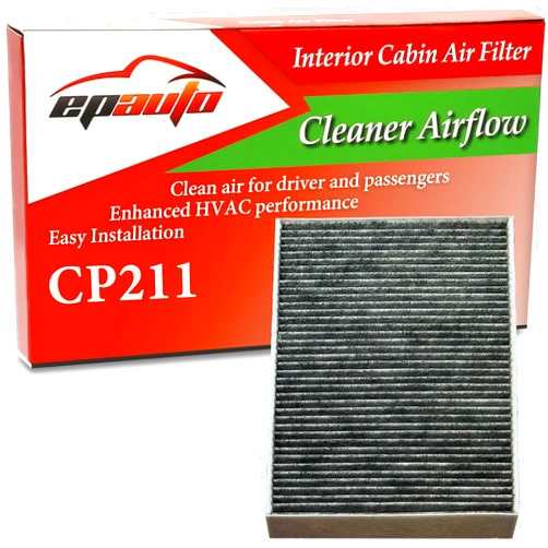 EPAuto CP211 (CF12211) Cabin Air Filter with Activated Carbon, Replacement for Audi Q5, Q7, A4, A5, Q8, RS, S, Sportback, Quattro, and e-tron – Fits Select Models 2017–2025