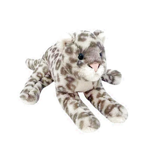 MON AMI Lucy The Leopard Stuffed Animal 15”, Plush Snow Leopard, Use as Toy or Nursery Room Décor, Wild Animals, Gift for Kids of All Ages