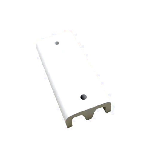Lunana Beauty Andersen 4-3/8 Inch Head Bumper with Screws for 2 Panel Gliding Doors - White