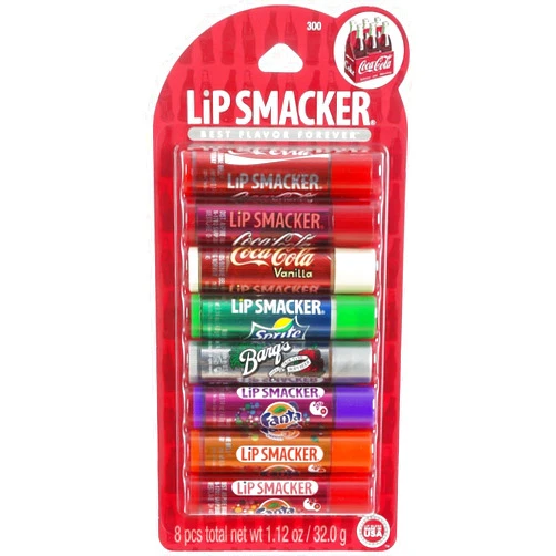 Lip Smackers Party Pack Lip Glosses, Coca-Cola 8 ea (Pack of 4)