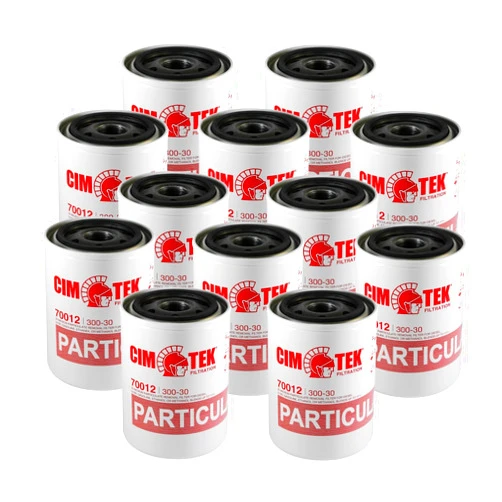 Cimtek Cim-Tek 70012-12 300-30 Spin-On Filter Particulate 12-Pack