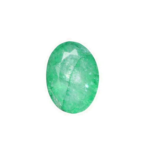 GEMHUB EGL Certified Natural Green Emerald 5.70 Ct Oval Shaped