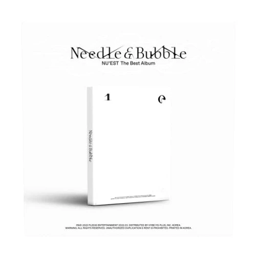 Alitaver PLEDIS NU'EST - NU'EST The Best Album [Needle & Bubble] Album+Extra Photocards Set / K-pop Sealed, 190 x 260 x 13.5 mm