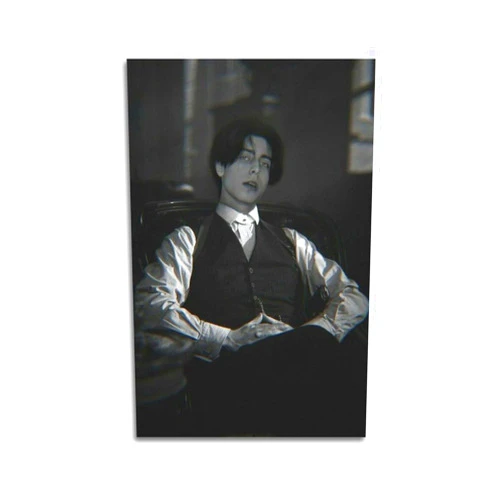 Generic Aidan Gallagher Black And White Poster Canvas Wall Art Prints Gifts Photo Picture Paintings Room Decor Home Decorative 12x18inch(30x45cm)