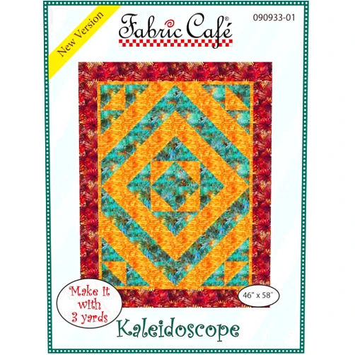 Fabric Cafe Fiber Café Kaleidoscope Pattern
