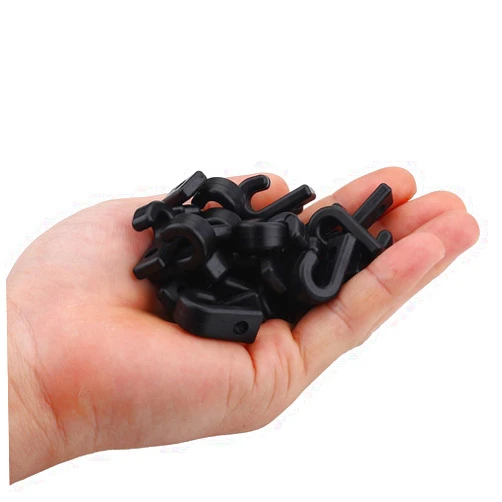Yosoo Health Gear Kayak J Hooks, 25pcs Kayak Attachments J Hooks, Kayak Bungee Hooks Nylon Lashing Hooks for Canoe Repair, Kayak Tie Down Hook for Kayaks Canoes Boats, Kayak Fishing Accessories