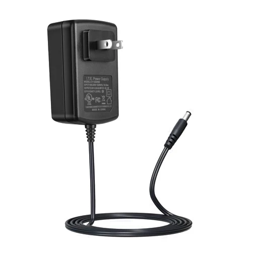 Security-01 AC to DC 12V 2A Power Supply Adapter 5.5mm x 2.1mm for CCTV Camera DVR NVR,LED Strip,24 Watt Max,1.2m Cord,UL Listed