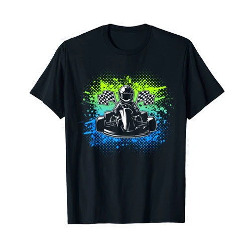 Kart Racing Motorsports Go Karts Go-Kart Go-Kart Motorsports Karts Boys Kids Kart Racing T-Shirt