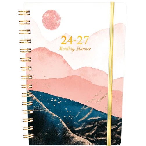 Bushypushy Monthly Planner 2024-2027 - 3 Year Planner 2024-2027 with Monthly Tabs, Jul. 2024 - Jun. 2027, 6.3