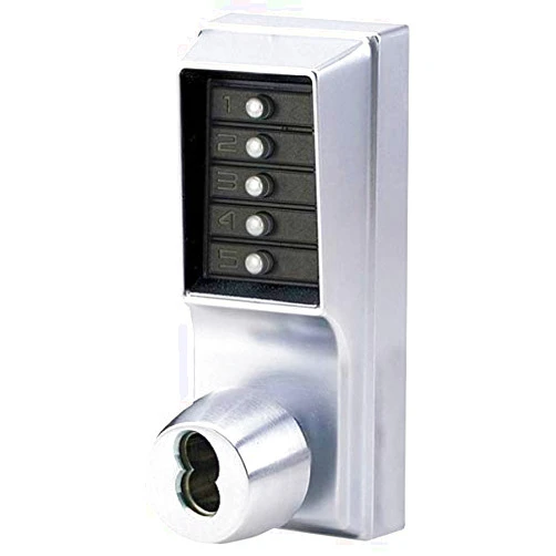 Kaba Access Control Kaba Simplex 1021M-26D-41 Knob Mechanical Pushbutton Lock Key Bypass Prep For Medeco/ASSA/Yale/Abloy
