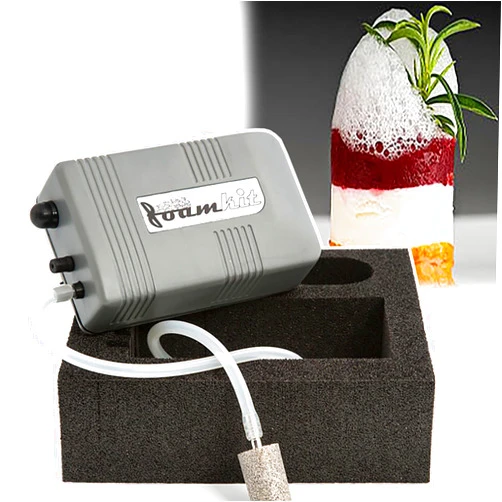 Zilook Foam Generator/Foam Machine, Molecular Gourmet Cooking Bubble Machine, Kitchen Cooking Bubble Tool, Used for Barbecue, Cocktail Drinks, Tableware Foam Making
