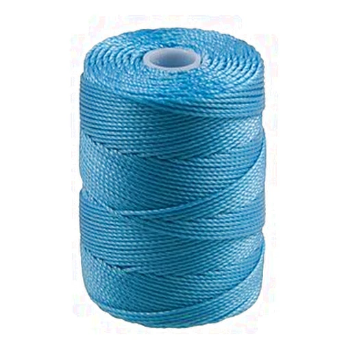 C-Lon Bead Cord, Aqua - 92 Yard Spool