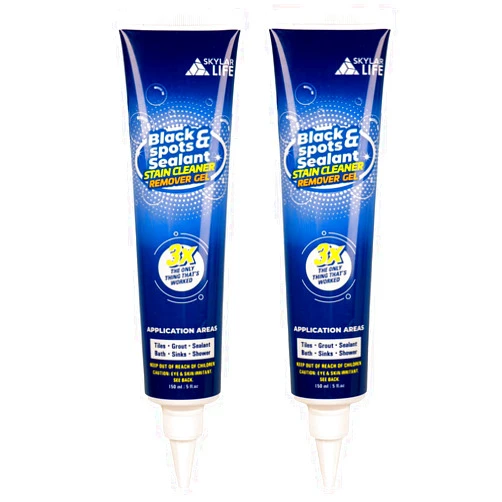 SKYLAR LIFE Home Grout Stain and Sealant Stain Whitener for Tiles Grout Sealant Bath Sinks Showers (2-Pack)