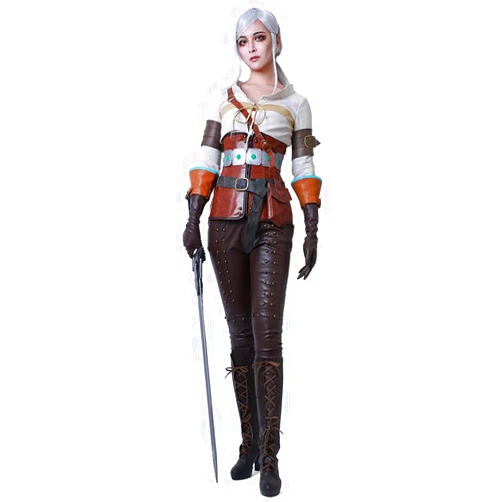 miccostumes Women's Game Cosplay Costume with Belts Gloves and Bags