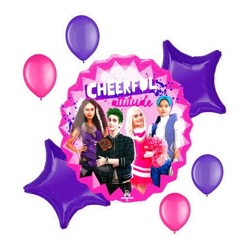 Anagram Balloons Party Supplies Birthday Bouquet Decorations, Multicolored, Party Accessory