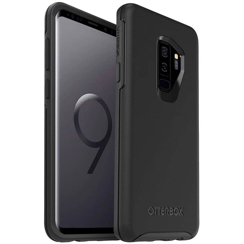 OtterBox Symmetry Series Slim Case for Samsung Galaxy S9 Plus - Non-Retail Packaging - Black