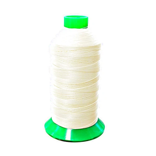 Amann Group KCHEX Natural/White UVR Bonded Polyester Upholstery Thread T-90 Outdoor/Awning/Marine