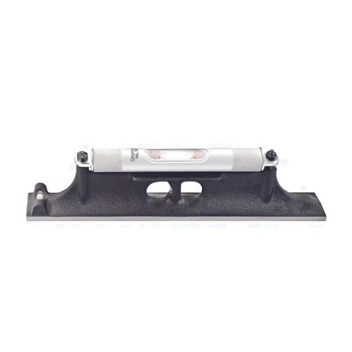 Starrett Machinists' Level with Ground and Graduated Main Vial - Ideal for Machine Shop and Tool Room Use - 12
