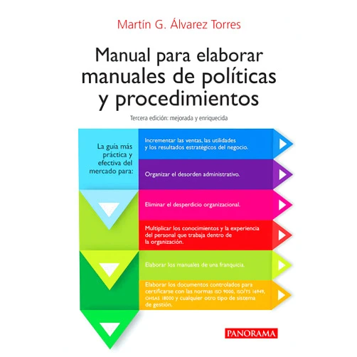 Spanish Edition by Martín G. Alvarez Torres (Author) Format: Kindle Edition Manual para elaborar manuales de politicas y procedimientos (Spanish Edition)