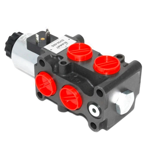 Summit Hydraulics Hydraulic Solenoid Selector/Diverter Valve, 13 GPM, 12v DC
